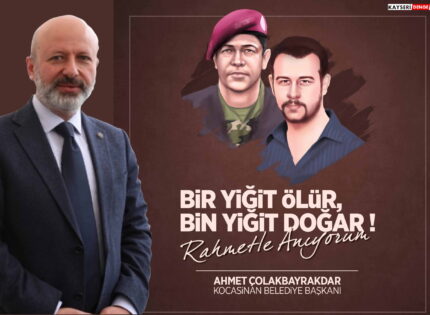 Başkan ÇOLAKBAYRAKDAR Şehitleri Unutmadı