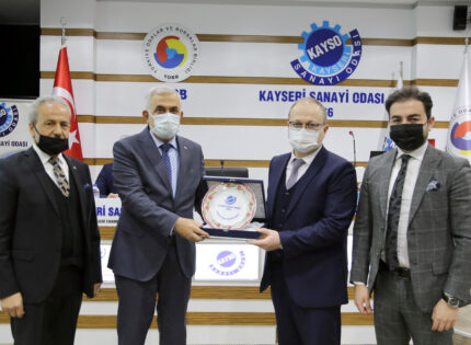 Özbekistan İşadamları Heyetinden KAYSO’ya Ziyaret