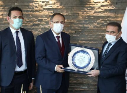 Mehmet Özhaseki Kumsmall Ziyareti