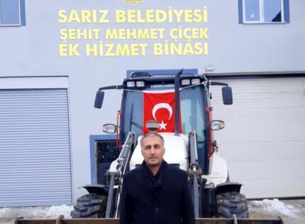 SARIZ BELEDİYESİ’NİN ARAÇ FİLOSU GENİŞLİYOR