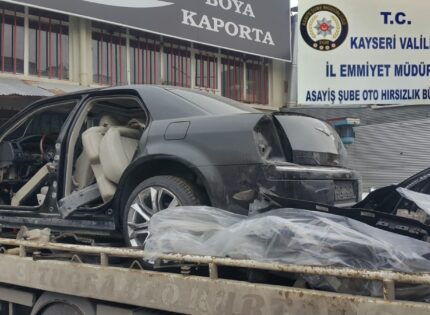 ÇENÇ YAPILMAK ÜZERE 2 ARAÇ ELE GEÇİRİLDİ