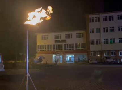 6 İLÇEDE İLK DOĞAL GAZ ATEŞİ YANDI