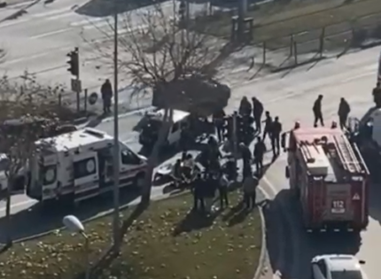 KAYSERİ’DE KAZA: 1’İ AĞIR 4 YARALI