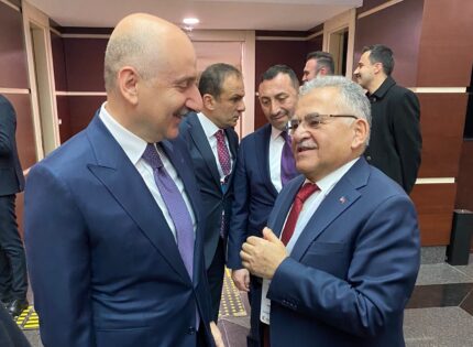BAŞKAN BÜYÜKKILIÇ, BAKANLARLA YATIRIMLARI DEĞERLENDİRDİ
