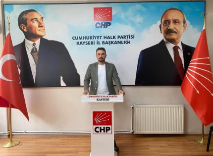 ÜNALMIŞ, CHP KAYSERİ İL BAŞKANLIĞINA ADAY OLDU