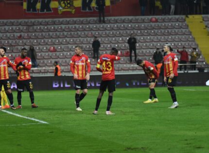 KAYSERİSPOR’UN MAĞLUBİYET SERİSİ 4 MAÇA ÇIKTI
