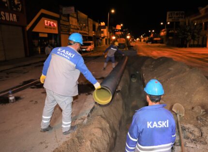 KASKİ, 2022 yılında 579 milyon 376 bin liralık yatırım yaptı