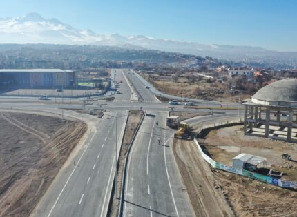 ERCİYES BULVARI’NI TALAS BULVARI’NA BAĞLAYAN YOL HİZMETE HAZIR