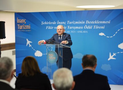 ‘İNANÇLAR TOPRAĞI KAYSERİ’ İSİMLİ PROJE ÖDÜL KAZANDI