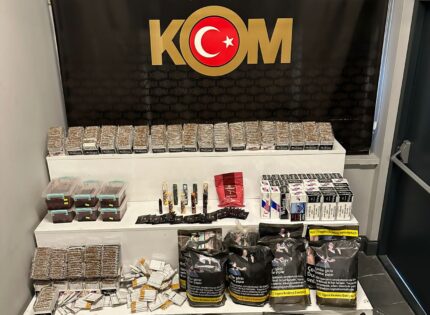 KAÇAK TÜTÜN VE DOLUM MAKİNALARI ELE GEÇİRİLDİ